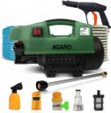AGARO Supreme 1800 Watt, 120 Bar, 6.5L/Min Flow Rate, 8 Mtr Outlet Hose, Green Pressure Washer...