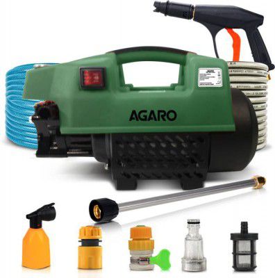 AGARO Supreme High, 1800 Watts, 120 Bars, 8 Meters Outlet Hose, Pressure Washer