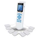 AGARO TM4276 Tens Massager, 4 Channel, 10 Massage Modes, 20 Intensity Levels, 6 Timer Settings,AAA Battery Operated, Electronic Pulse Muscle Stimulator, Muscle/Nerve Stimulator for Pain Relief...