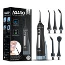AGARO Ultra Plus Oral Irrigator Portable Cordless & Rechargeable 4 Cleaning Modes IPX7 Waterproof 300ml Water Tank Flossing...