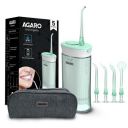 AGARO Ultra Travel Dental Flosser for teeth,Portable,Cordless,Rechargeable,4 Cleaning Modes, IPX7 Waterproof,180ml...
