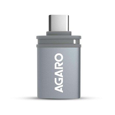 AGARO USB A 3.0 to Type C OTG Adapter, USB C Male to Female USB OTG Adapter