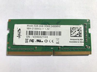 AGB 8GB 2400MHZ 260-Pin DDR4 Laptop Memory (RAM)
