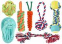 Agirav Tail Dog Toys + Dog Chew Toys + Rope Toys + Dog Toys for Small to Medium Dog + Tug Toy + Dog Toy Pack of 7...