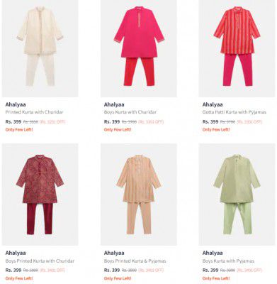 Ahalyaa Kurta Sets Starts ₹399