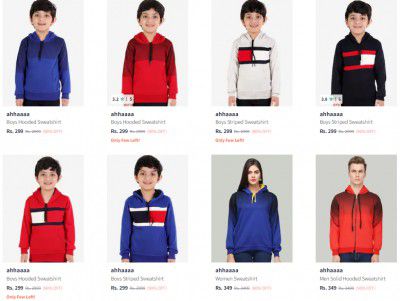 Ahhaaaa Sweatshirt Starts ₹299