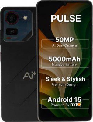 Ai+ Pulse (Blue, 64 GB + 4 GB RAM)