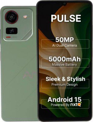 Ai+ Pulse (Green, 128 GB)  (6 GB RAM)