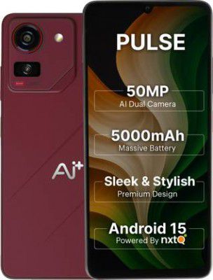 Ai+ Pulse (Sparkle Red, 64 GB) (4 GB RAM)