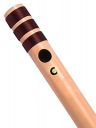 AIBANA Beginners Flutes C Natural Medium Right Hand 8 Hole Bansuri Musical Instrument Size 19inch 48 cm (Brown)...