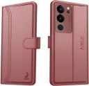 AIBEX Flip Cover for Vivo V29 Pro 5G / Vivo V29 5G|Vegan PU Leather |Foldable Stand & Pocket |Magnetic Closure  (Brown, Cases with Holder, Pack of: 1)...