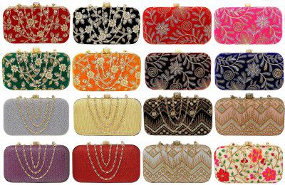 AILTINO Women and Girls Box Clutch Combo Set Bag