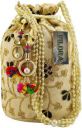 AILTINO Women's Ethnic Rajasthani Silk Potli Bag Potli...