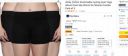 Aimly Cotton Stretchable Cycling Gym Yoga Above Knee Slip Shorts [Pack of 3]...