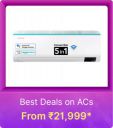Air Conditioners (AC) starting @ Rs. 21999 on Flipkart Big Billion Days Sale...