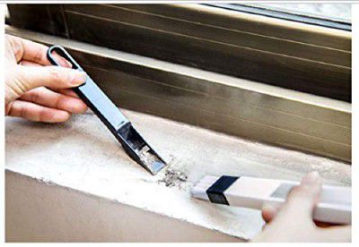 Generic Handheld Air Conditioning Door Window Cleaner Brush Trench Groove Shutter Cleaning Brush