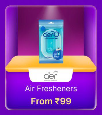 Air Fresheners from Rs.99 in Flipkart Billion Days Sale  