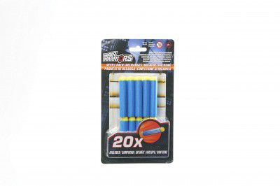 Air Warriors 20 Long Distance Darts Refill Pack, for Kids 3+ & Above, Multicolor