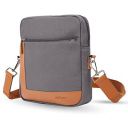 AirCase Canvas Sling Crossbody Bag for Men & Women, Side Shoulder Handbag, Grey- 6 Month Warranty...