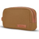 AirCase Canvas Toiletry kit Travel Organizer with Handle, Easy to Clean Compact Storage Pouch ...