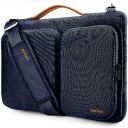 AirCase Office Sling Messenger Bag fits Upto 14.1" Laptop/MacBook, Detachable Shoulder Strap, Water Resistant, Carry Handle with Spacious Pockets, Blue...