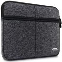 AirCase Premium Laptop Bag with 6 Pockets fits Upto 11.6\' Laptop/Tablet, Wrinkle Free, Padded, Waterproof Light Neoprene case Cover Sleeve Pouch, for Men & Women, Ash- 6 Months Warranty...