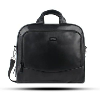 AirCase Vegan Leather Office Messenger Bag for Upto 15.6" Laptop/MacBook - 1 Yr Warranty
