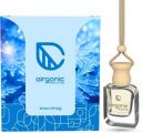 Airganic Aroma Swing - Snow Smog |Essential Oils in Glass Bottle with Wooden Diffuser Lid Car Freshener Diffuser  (10 ml)...