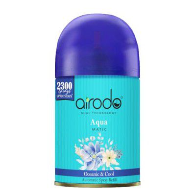 Airodo Automatic Room Fresheners Refill Air Matic Boost Home Fragrance with 2300 Sprays Each Bottle