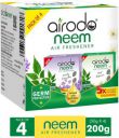 AIRODO Neem Bathroom Air Freshener Assorted Blocks (4 x 50 g)...