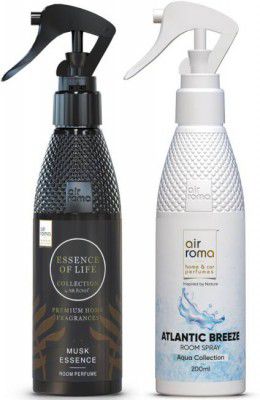Airroma Atlantic Breeze, Musk Spray (2 x 200 ml)