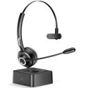 AirSound M97 Pro [Upgraded] Bluetooth V5.0 Wireless Headset for Conference Calls...