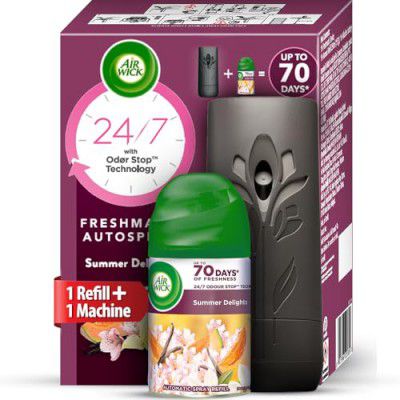 Airwick Freshmatic Automatic Air Freshener Kit [Machine + 1 Refill] - 250ml