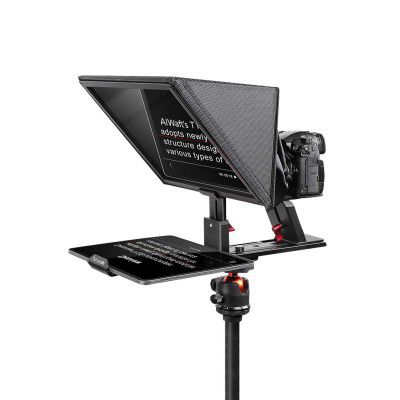 Aiwaft ALWT12XS 12.9" All-Metal Teleprompter with Bluetooth Remote & App Control 