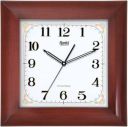 AJANTA Analog 40 cm X 40 cm Wall Clock  (Maroon, Black, With Glass, Standard)...