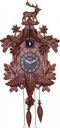 AJANTA Analog 46 cm X 57 cm Wall Clock (Brown, With Glass, Pendulum)...