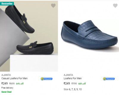Ajanta Casual Shoes Starts ₹269