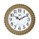 Ajanta Real Silent Sweep Movement Designer Clock Wall Clock for Home and Office (14 Inches Approx) (Maple)...