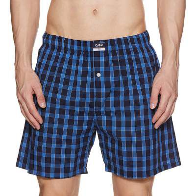Ajile By Pantaloons Men's Knee high Checkered Boxers