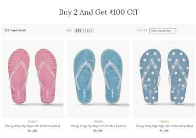 Ajio Buy 2 And Get Rs.100 Off