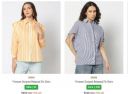 Ajio : Dnmx Women's Shirts Upto 70% Off | Starts @ Rs 175...