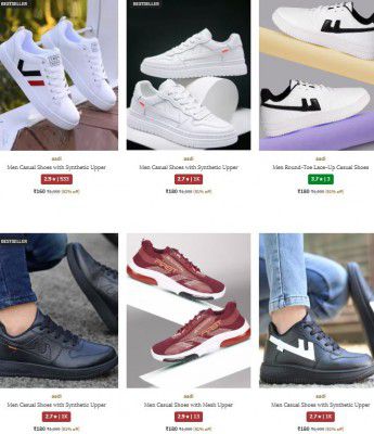 Ajio Loot: Aadi Casual Shoes Starts At Rs.160/-