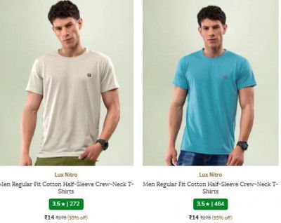 Ajio Loot : Lux Nitro Cloths Starts At Rs.14