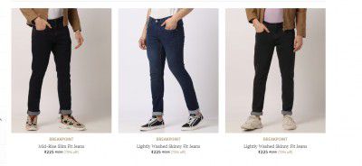 Ajio Loot | Men's Jeans from ₹225