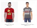 Ajio Loot | Men's T-shirts from ₹160...