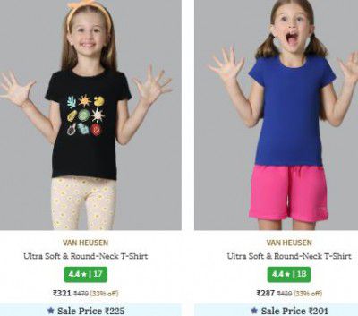 Ajio : Upto 33% Off On Van Heusen Clothing | For Girls