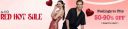 Ajio Red Hot sale - Upto 90% OFF - Fashion, Home Decor & More+ Up To 10% Off on Bank Discounts...