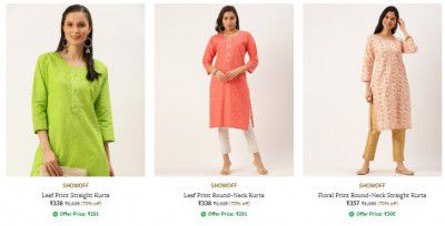Ajio : Show Off Clothing Starts At Rs 338 | For Womens