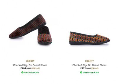 Ajio : Upto 75% Off On Liberty Womens Footwears Starts At Rs 287