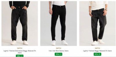 AJIO: Upto 68% Off On Snitch Men Jeans (Premium Brand)